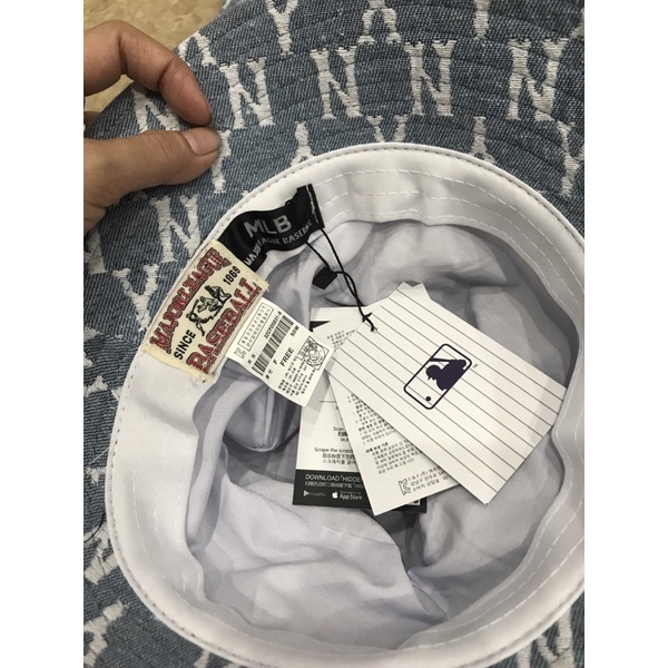 Mũ Mlb Bucket phong cách Hàn Quốc (ảnh thật)