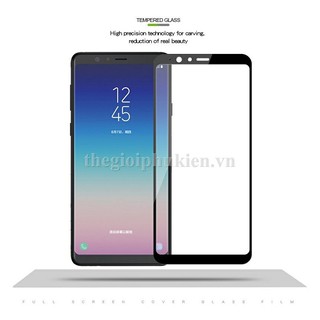 Tấm dán kính cường lực full 5D SamSung A8 Star