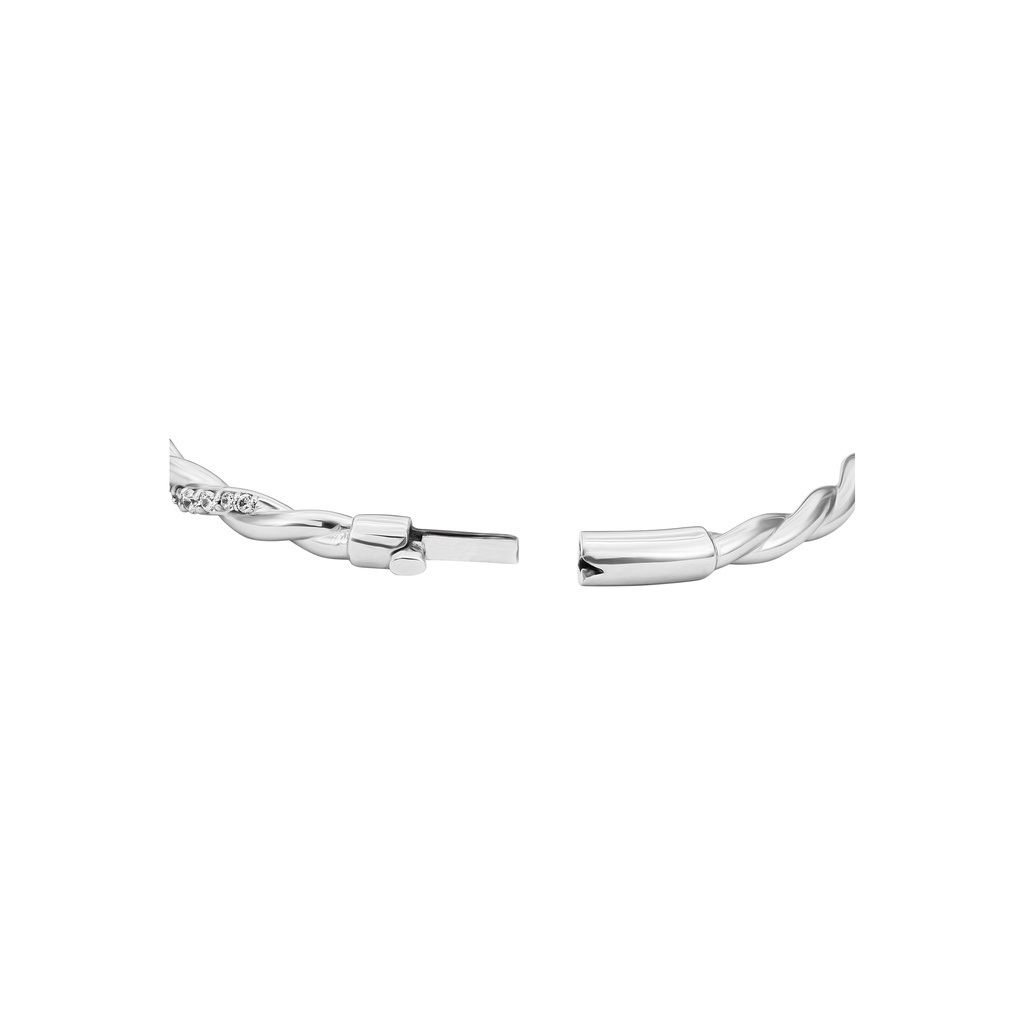 Vòng tay bạc đính đá ECZ PNJSilver XMXMW000007