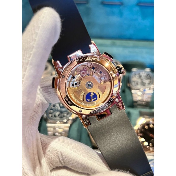 Đồng Hồ Nam ULYSSE NARDIN GMT máy cơ