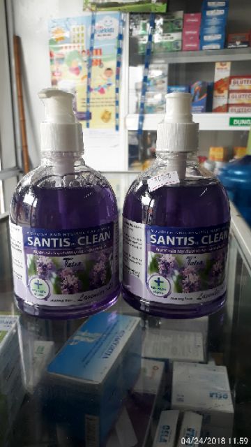 Nước rủa tay santis clean hương