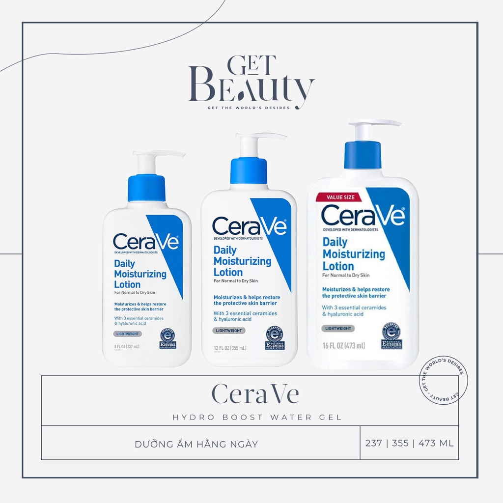 KEM DƯỠNG ẨM HẰNG NGÀY CERAVE DAILY MOISTURIZING LOTION 355ML | 473ML | BigBuy360 - bigbuy360.vn