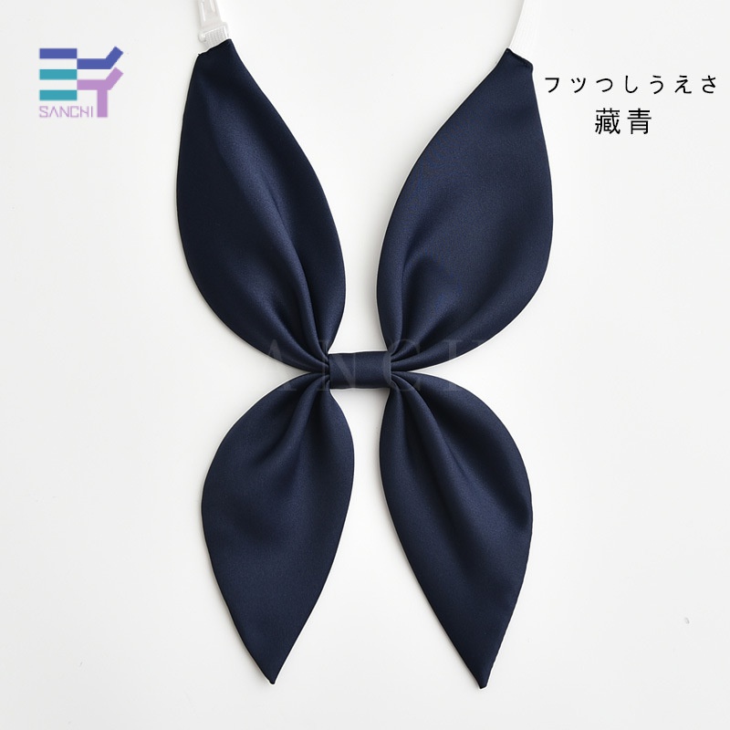 Sanchi Hàng Có Sẵn Khăn Quàng Cổ Đồng Phục Học Sinh Hình Tam Giác Thắt Nơ Màu Trơn Chuyên Nghiệp