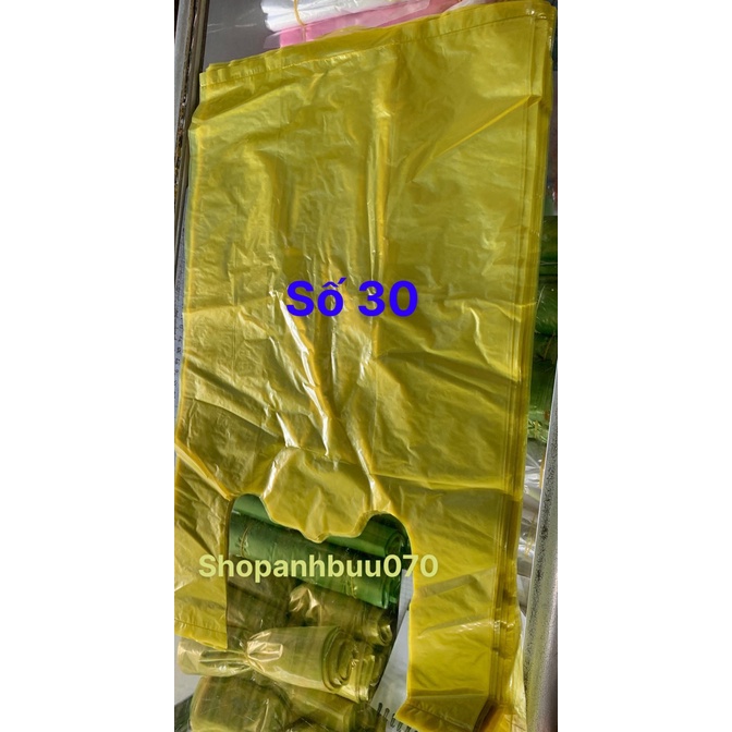 [Q11] 1kg (Loại mỏng) Túi Xốp Hai Quai Màu Đựng Từ 0.5kg-10kg