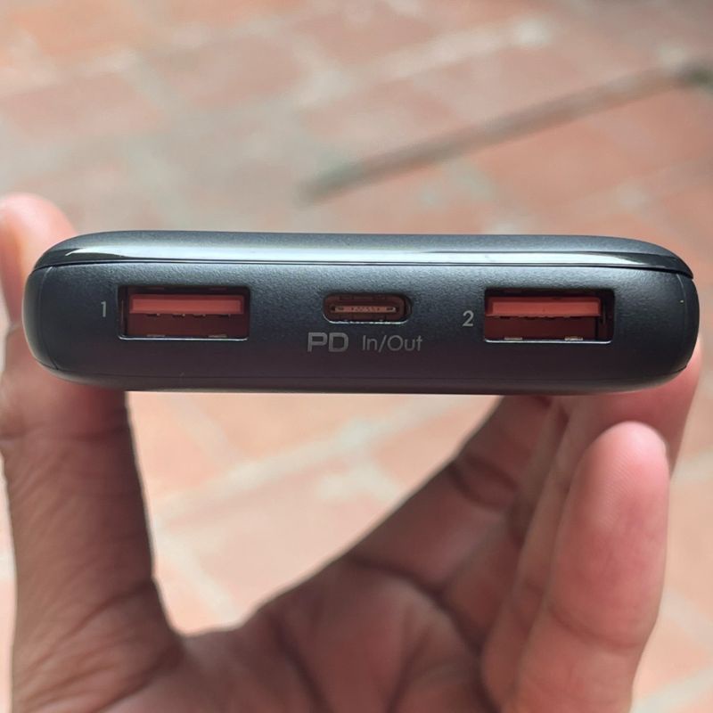 Sạc Dự Phòng Aukey zin 100% Fullbox, Sạc Nhanh | 10.000 mAh | Cổng Sạc USB, Type C