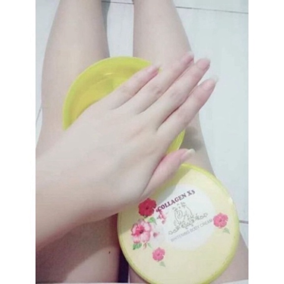 Kem Body ❤️𝑭𝒓𝒆𝒆𝒔𝒉𝒊𝒑❤️ Kem Dưỡng Trắng Da Collagen X3 Trắng Toàn Thân 300g