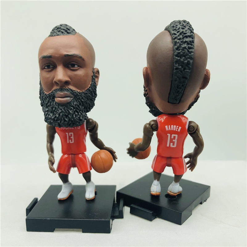 Mô Hình Cầu Thủ Bóng Rổ NBA Curry Durant Thompson Leonard Harden Doncic Wade Antetokounmpo Bryant James Westbrook Zion Anthony
