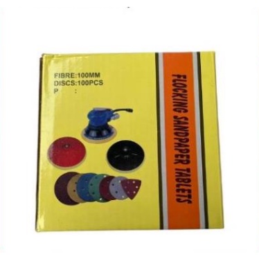 Giấy nhám, giáp ráp tròn lỗ có lông đường kính 180mm   - An Nhiên Store