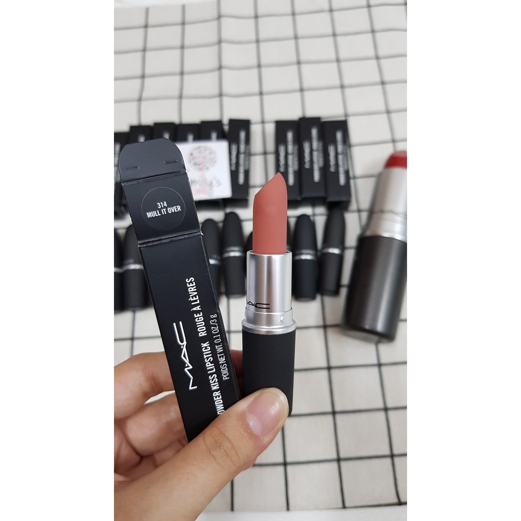 Son lì dòng mới MAC Powder Kiss Lipstick | BigBuy360 - bigbuy360.vn