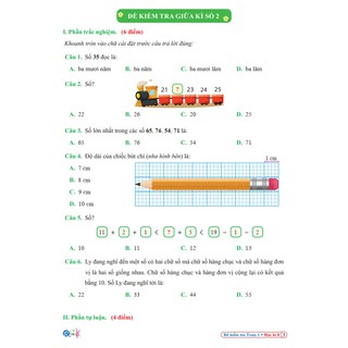 Đề Kiểm Tra Định Kì Tiếng Việt - Toán Lớp 3
