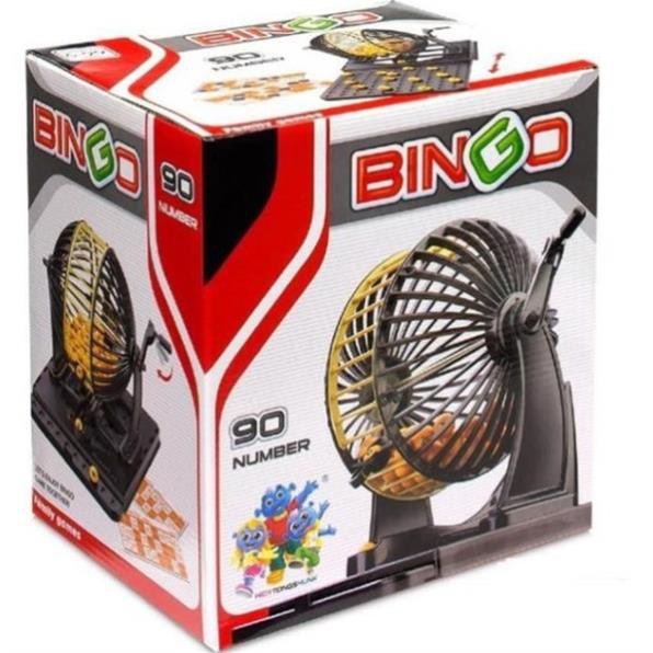 BỘ LÔ TÔ QUAY LỒNG NHỰA BINGO 90 SỐ, BỘ GIẤY, BỘ LỒNG SẮT 75 SỐ