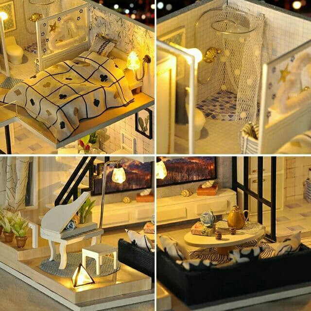 Mô Hình Nhà Búp Bê DIY - Ngôi Nhà Light Shadow Of Time