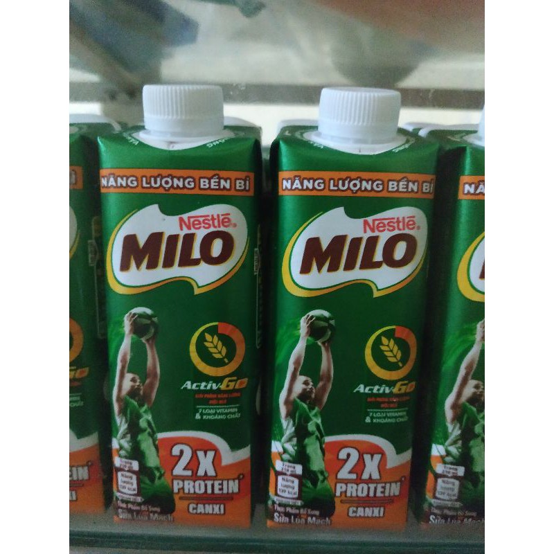 Thùng 24 hộp sữa milo có nắp vặn 200ml siêu ngon