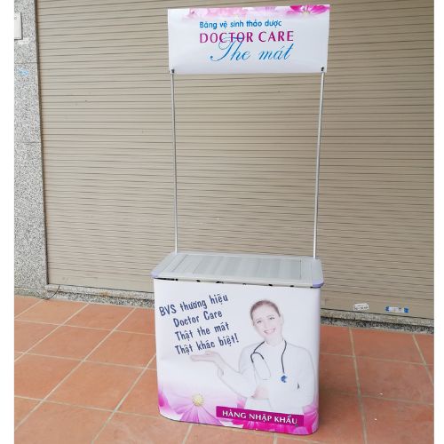Booth bán hàng di động bằng nhôm, quầy bán hàng di động bằng nhôm, booth nhôm, booth sampling