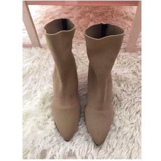 (Order-M) Ulzzang Boot len cao cổ gót đũa M056