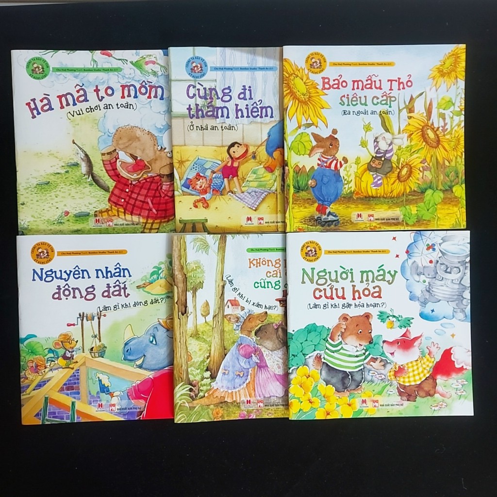 [Mã LIFE2410K giảm 10K đơn 20K] Sách- Chúng ta bảo vệ con - Kỹ Năng sống picture books (HH)