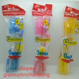 Cọ rửa bình sữa 5 món tiện lợi