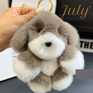 Charm túi xách móc khóa cún con cực đáng yêu