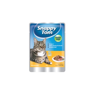  Pate tiện lợi cho mèo Snappy Tom túi 85g