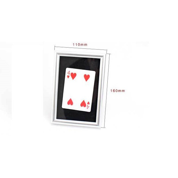 Đồ chơi đạo cụ ảo thuật cận cảnh hấp dẫn: Lá bài vào khung ảnh