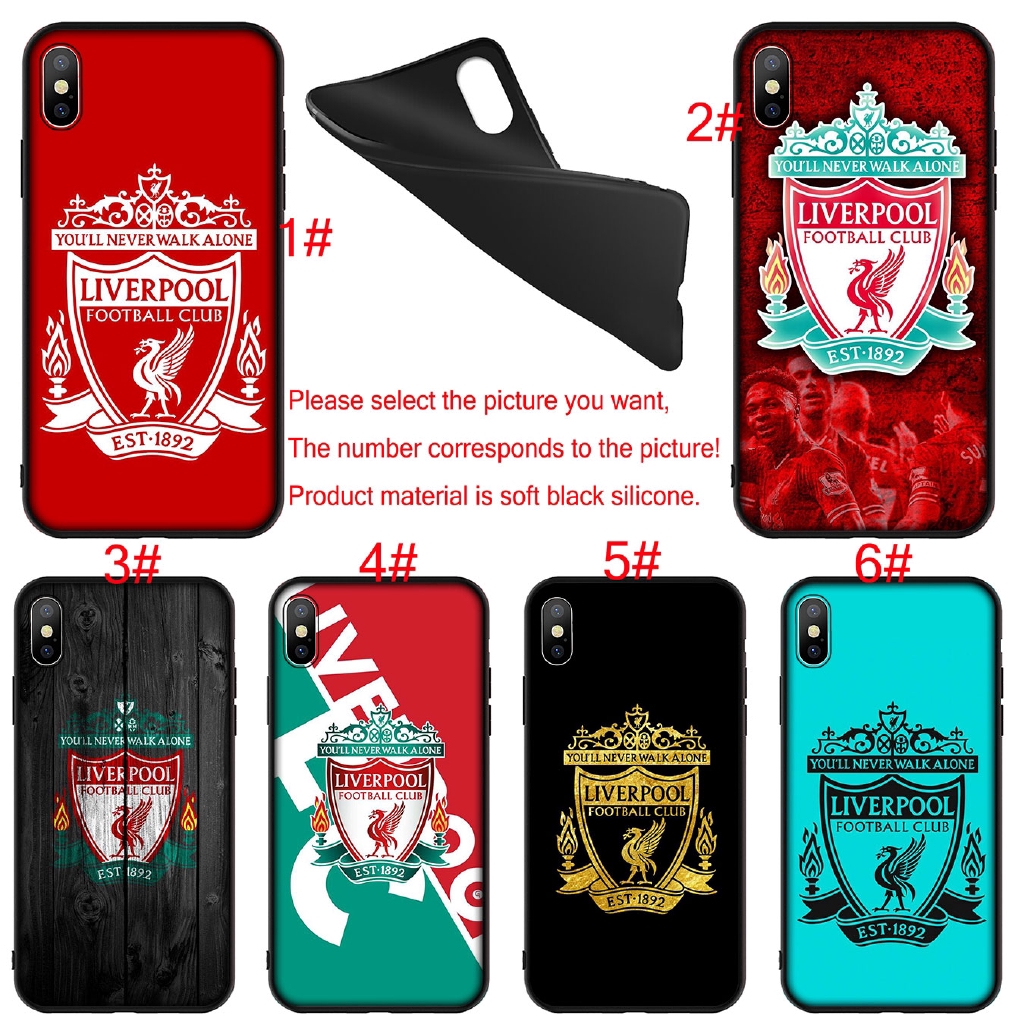 Ốp điện thoại mềm hình logo Liverpool cho Xiaomi Redmi Note 8 8t 8A K30 K20 Pro