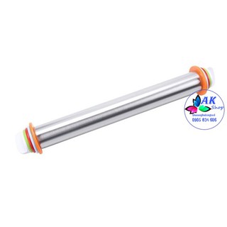 2000.029 cây inox cán bột 44cm