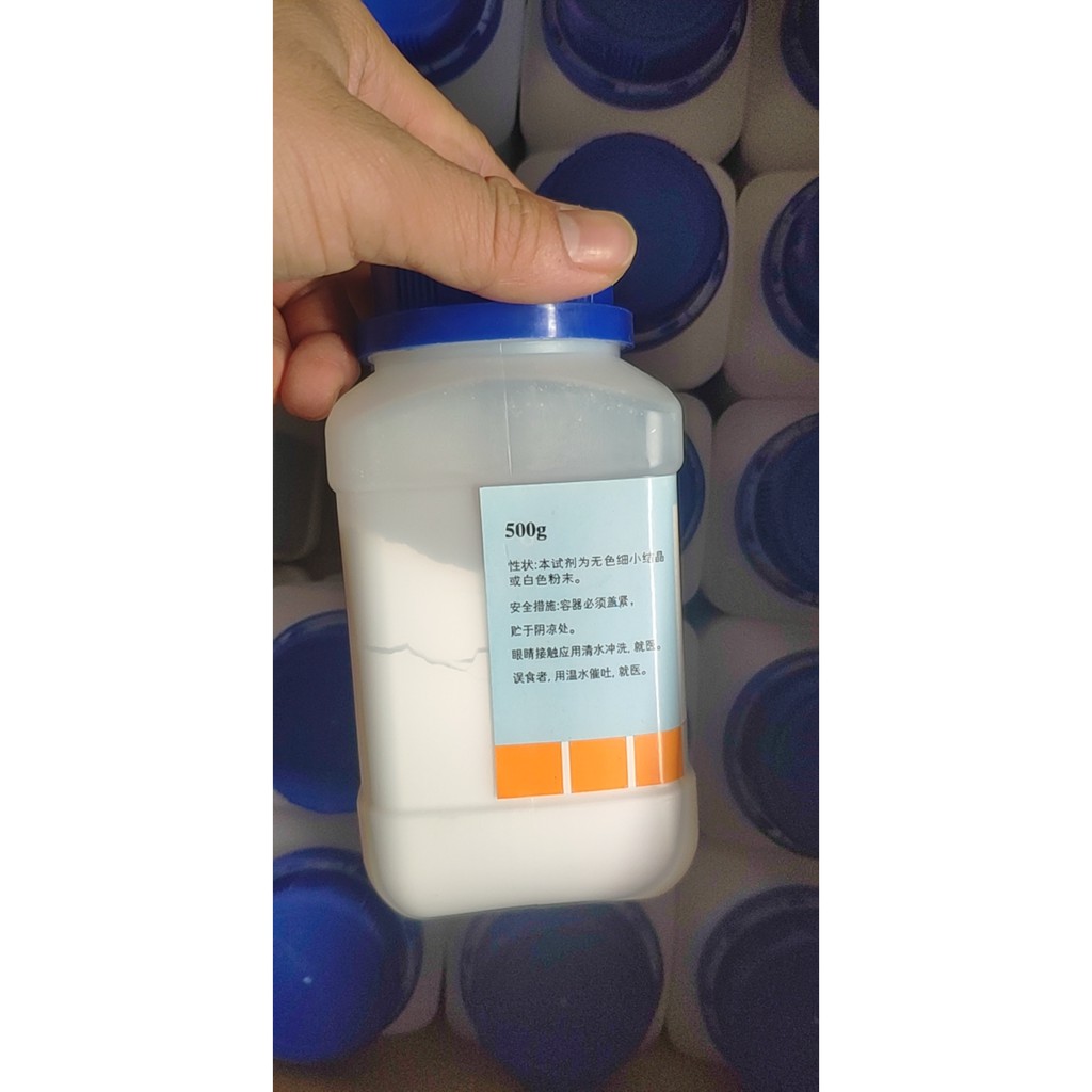 Hóa chất Silicon dioxide trung quốc SiO2 lọ 500g CAS 7631-86-9 Điôxít silic