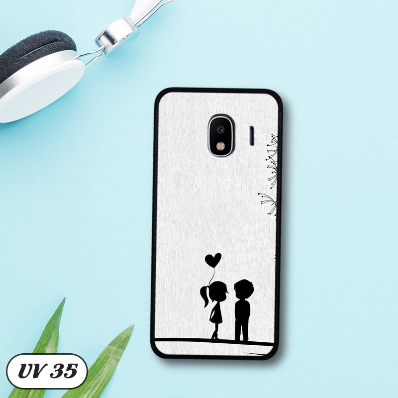 Ốp lưng nhám viền dẻo Samsung Galaxy J4 2018 in hình