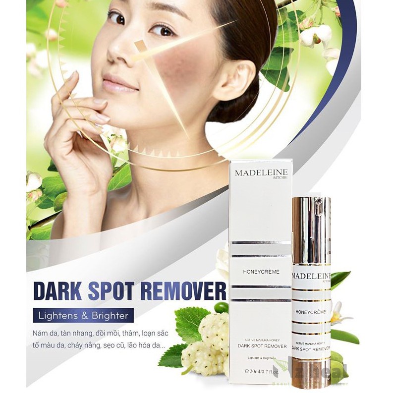 [Hỏa tốc] Kem giảm nám, sáng da MADELEINE RITCHIE DARK SPOT REMOVER 20ml