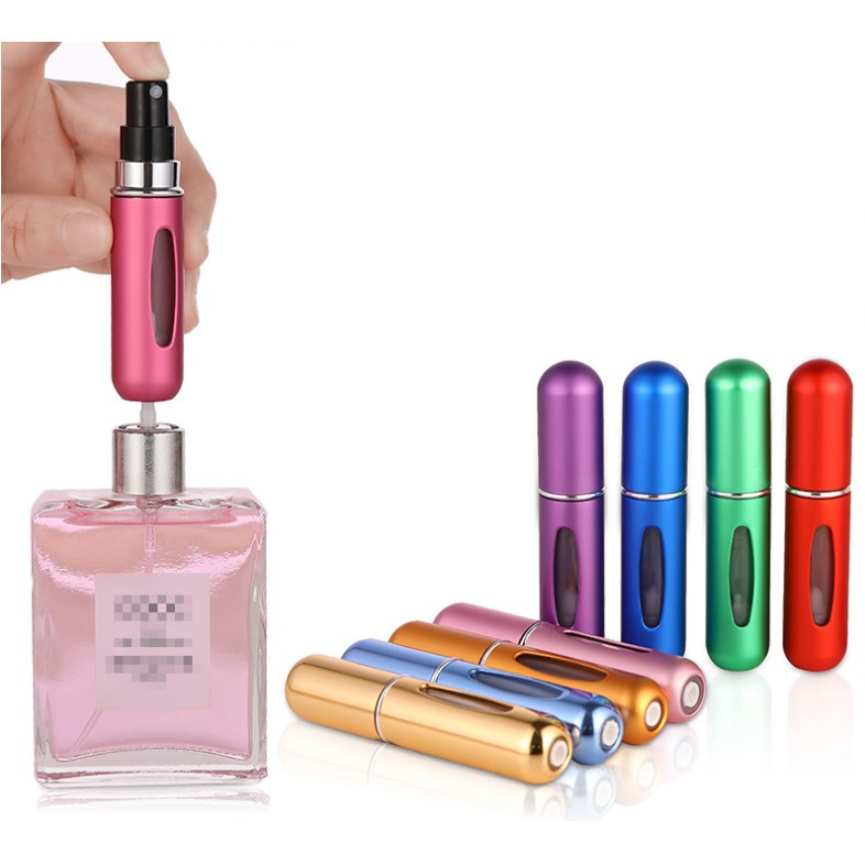 Chai chiết nước hoa tự động 5ml - Vỏ chiết đáy trực tiếp, lọ chiết 5ml / 8ml