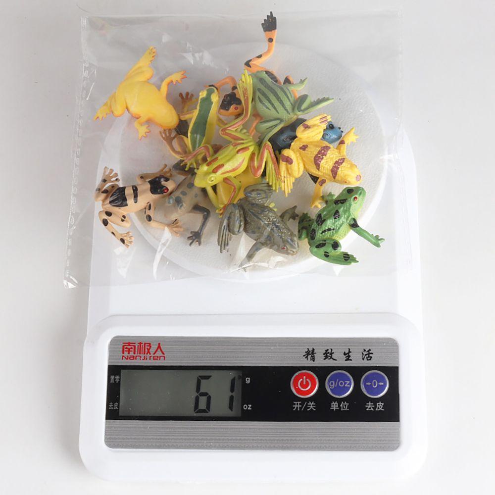 Set 1 / 12 Mô Hình Ếch Sống Động Trang Trí Tiểu Cảnh