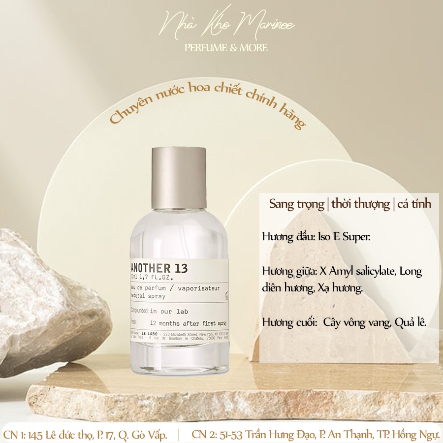 Mẫu nước hoa 10ml Le Labo Another 13