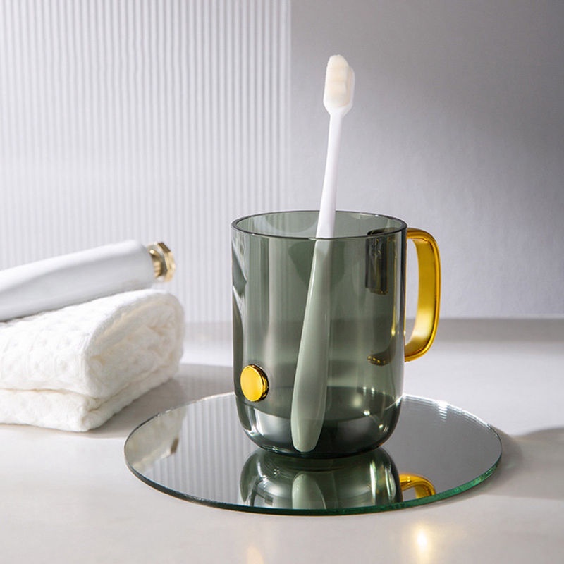 Cốc Đánh Răng Thiết Kế Trong Suốt Dành Cho Cặp Đôi