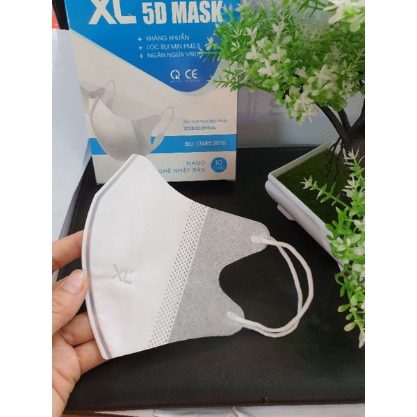 Hộp 10 chiếc Khẩu trang 5D mask XL Xuân Lai