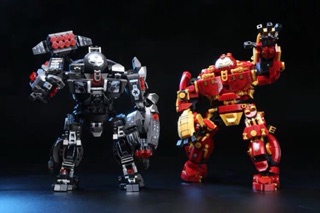 Có sẵn 🔥 Lắp Ráp LY76015 Người Sắt Hulkbuster 🔥🔥