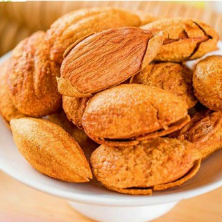 Hạt hạnh nhân rang bơ còn vỏ thơm giòn béo