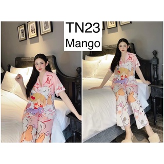Đồ Bộ Pizama Nữ Tay Ngắn Quần Dài - Bộ Pijama Mặc Nhà HotGirl Hàng Thiết Kế Cực Đẹp Chuẩn Shop