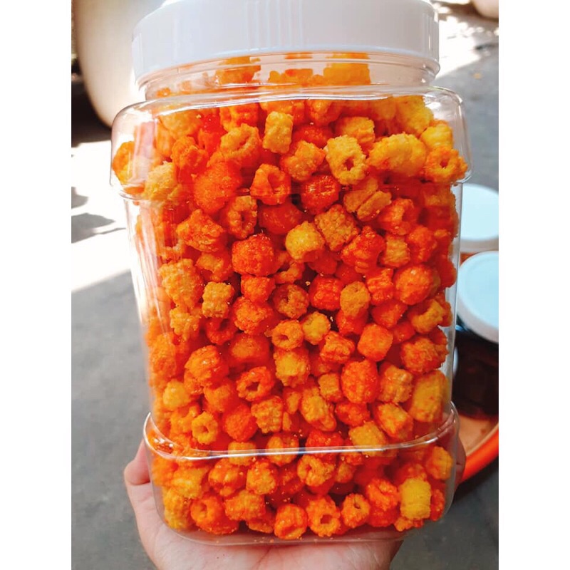 1kg nui chiên bơ cay giòn loại ngon hàng mới ăn là ghiền
