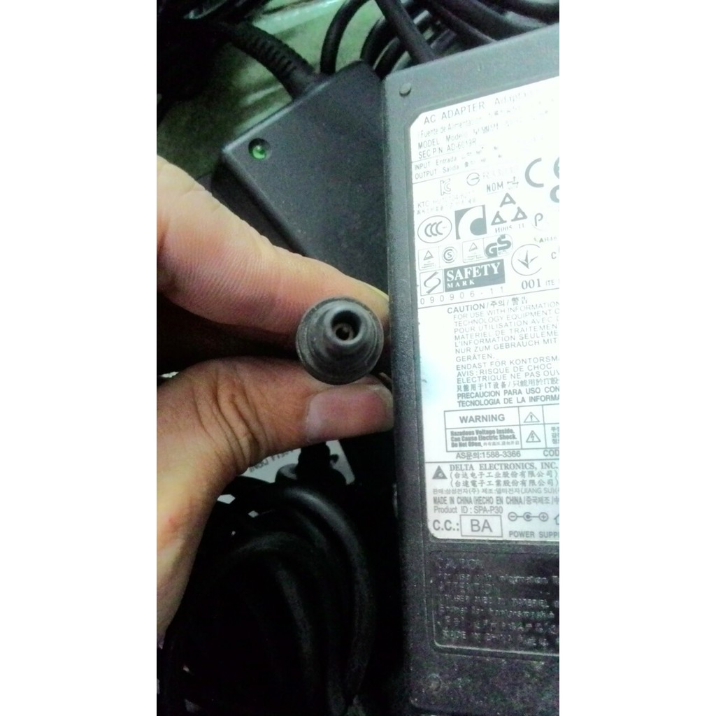 Sạc - adapter màn hình, tivi Samsung 14v- 1.79A hàng theo máy