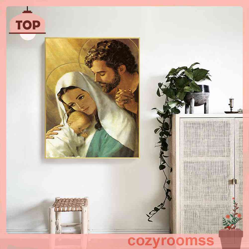 Bộ Tranh Thêu Chữ Thập DIY 11CT Hình Trái Tim