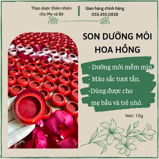 Son dưỡng môi hoa hồng