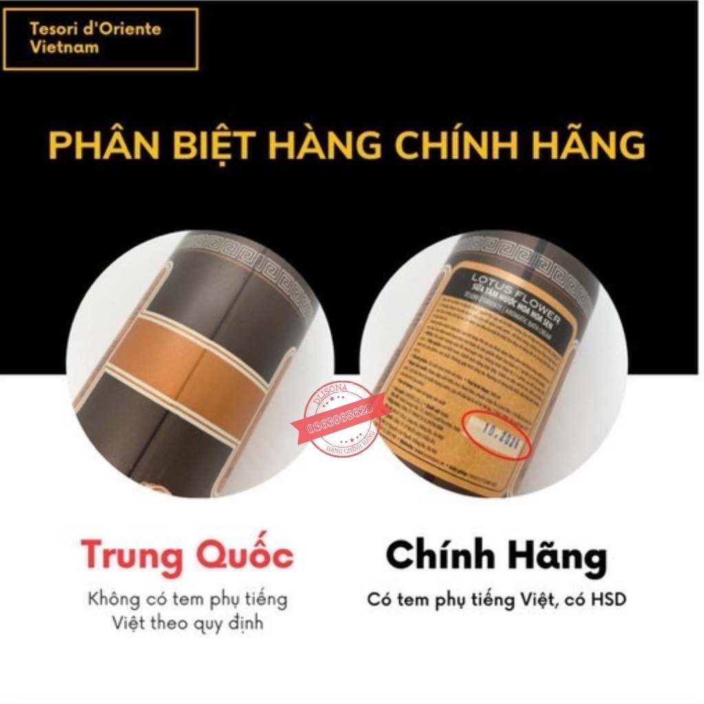 Sữa tắm nước hoa Tesori d'Oriente trắng da hàng chính hãng 250ml-500ml kèm vòi | BigBuy360 - bigbuy360.vn