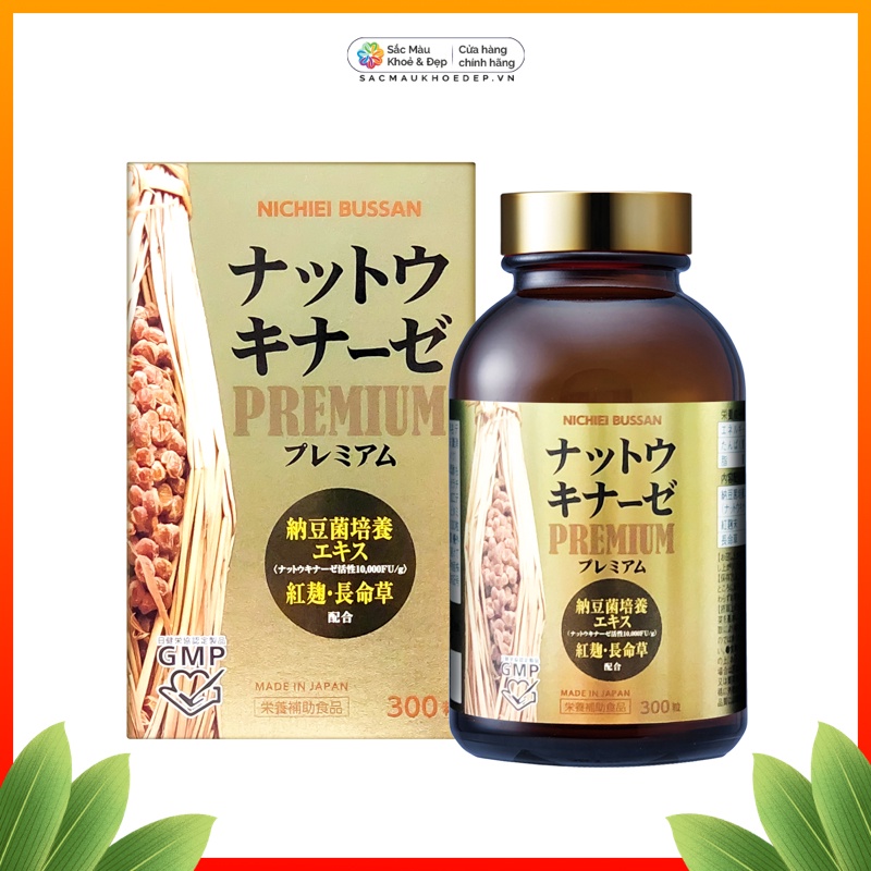 Viên uống chống đột quỵ Nichiei Bussan Nattokinase Premium