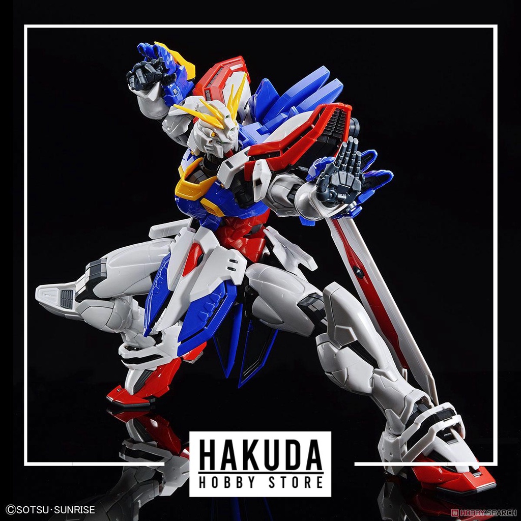 Mô hình HiRM 1/100 God Gundam - Chính hãng Bandai Nhật Bản