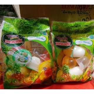 Thạch rau câu long hải túi 416g.