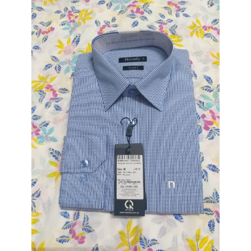 Sơ mi nam dài tay Novelty size 40 | BigBuy360 - bigbuy360.vn