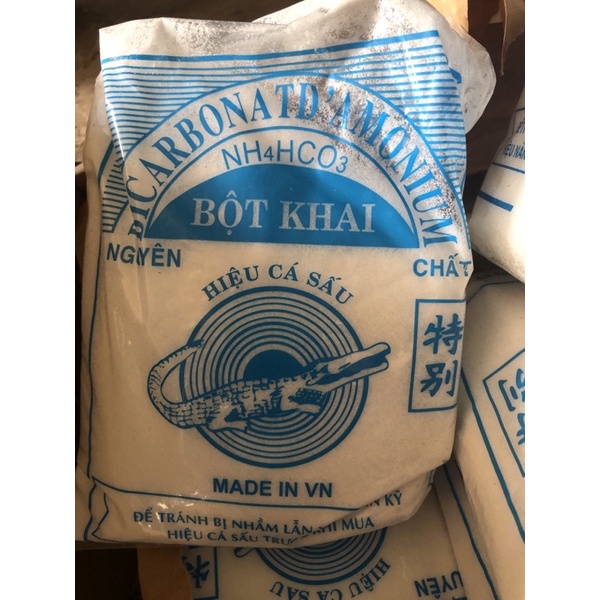 Bột khai tẩy gỗ Cá sấu bịch 1kg ( không làm bánh)