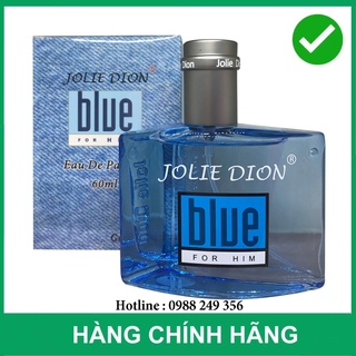 Nước Hoa Blue Nam For Him Jolie Dion Eau De Parfum 60ml Singapore- Chính hãng