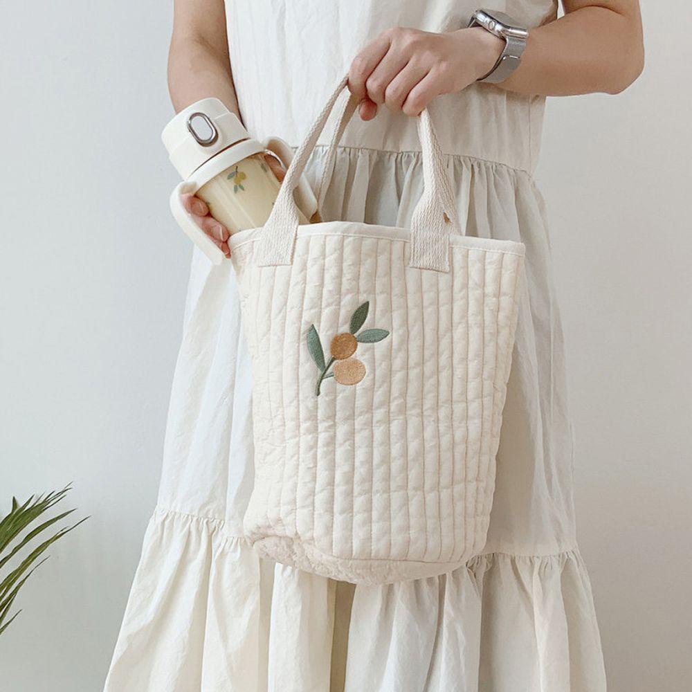 Mmluck Túi Đựng Tã Vải cotton Hình Hoa tulip Nhỏ Dễ Thương Sáng Tạo Cho Mẹ Bỉm Sữa