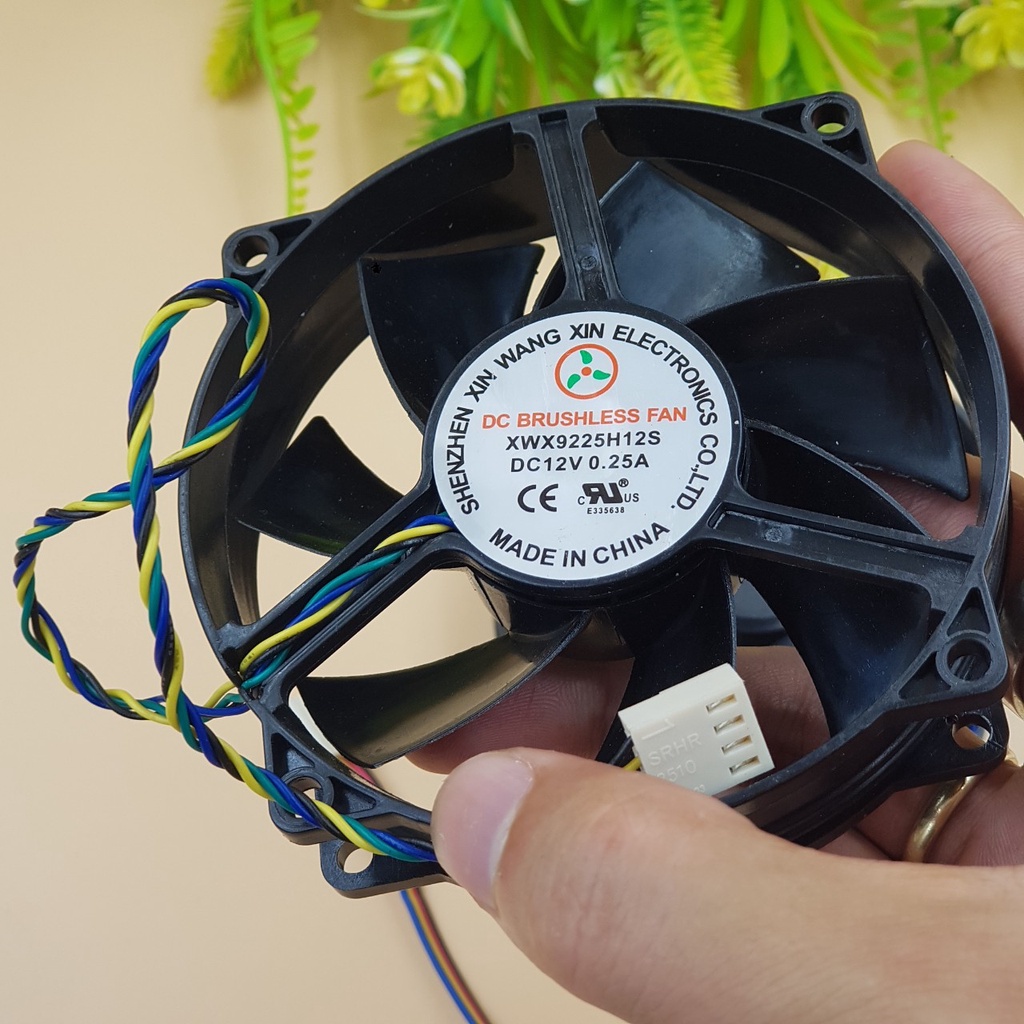 Quạt Tản Nhiệt 12V 3000RPM 9x9x2.5CM 4 Dây Dùng Cổng SYS-FAN